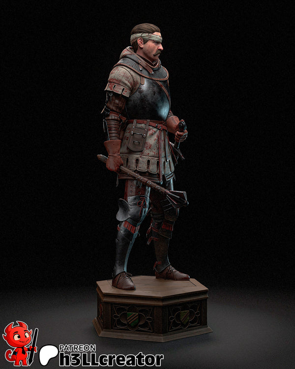 Jan Zizka 3D-printed model