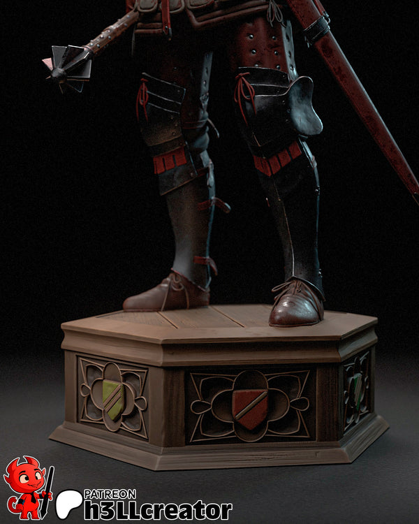 Jan Zizka 3D-printed model
