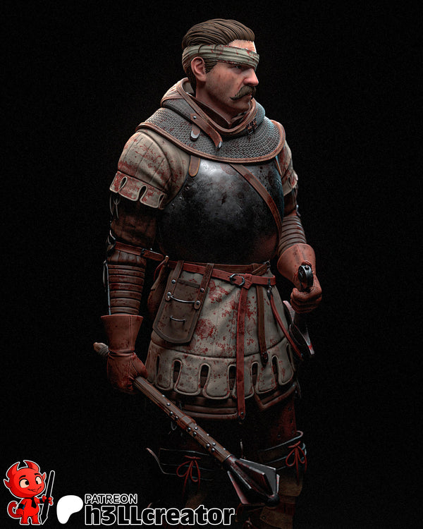 Jan Zizka 3D-printed model