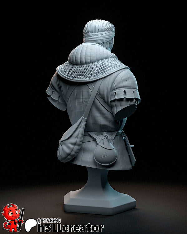 Jan Zizka Bust 3D-printed model