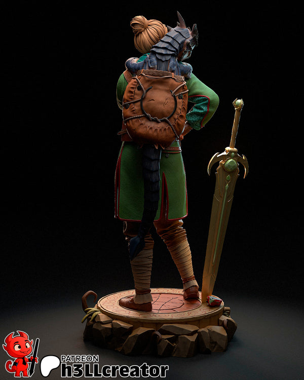 Zoe 3D-printed model