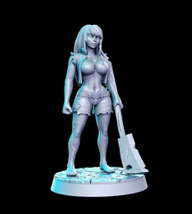 Zombie 3D-printed model