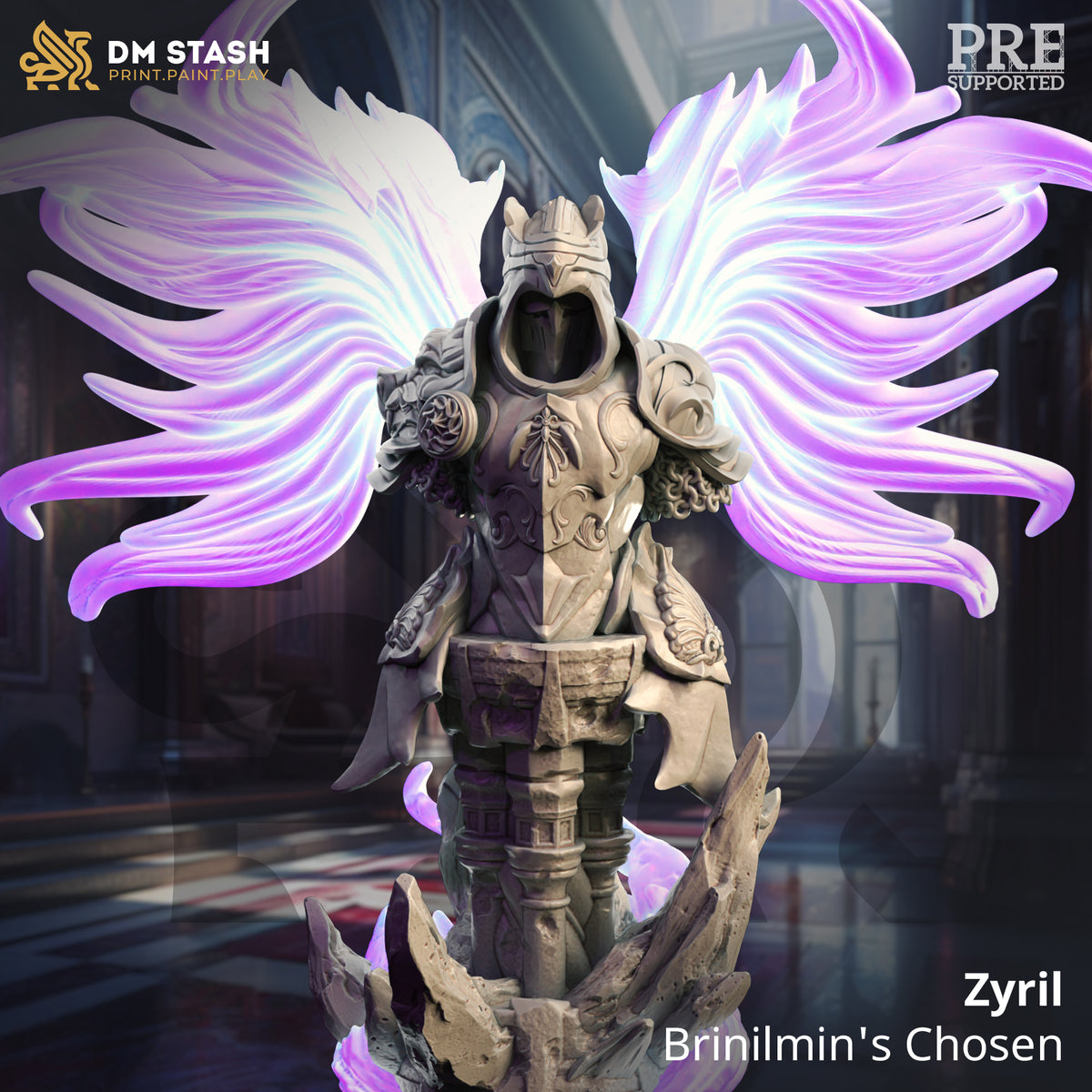 Zyril Brinilmin's Chosen Bust 3D-printed model