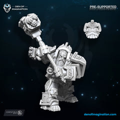 Space Dwarfs - Khazaroth Empire Iron Moles Digmaster