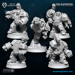 Space Dwarfs - Khazaroth Empire Iron Moles