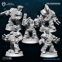 Space Dwarfs - Khazaroth Empire Iron Moles