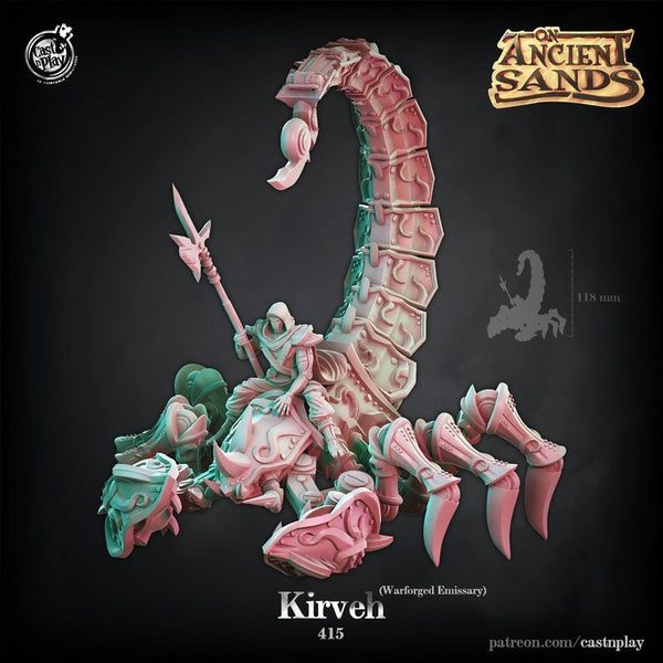 Kirveh 3D-printed model