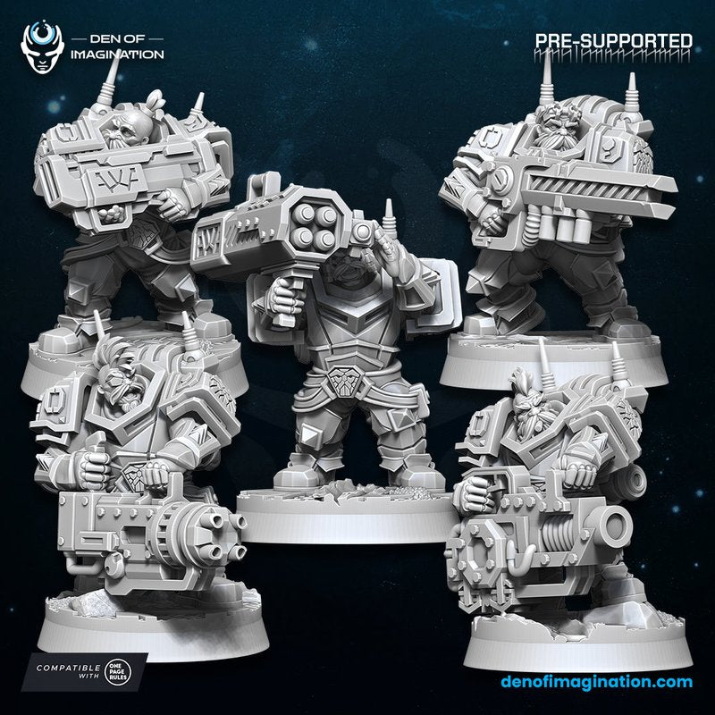 Space Dwarfs - Kazaroth Empire Prospectors