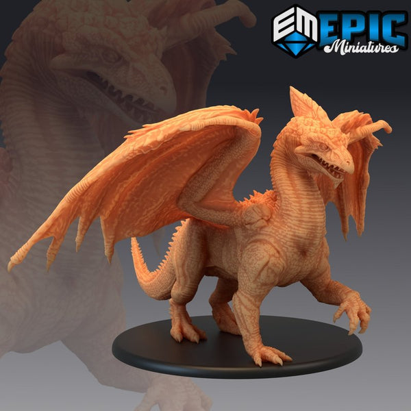 White Dragon 3D-printed model
