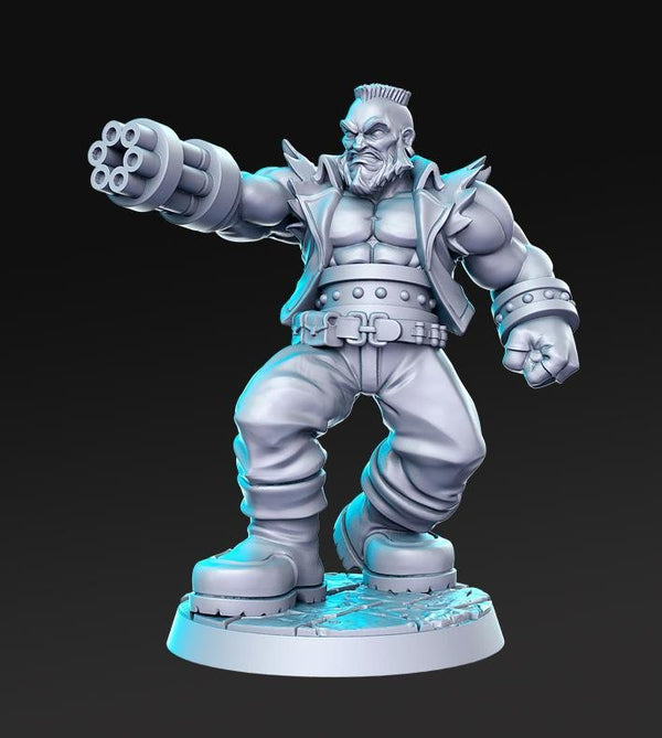 William Barr 3D-printed model