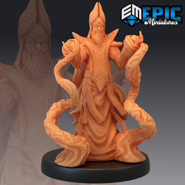 Yellow Bishop Magic 3D-printed model
