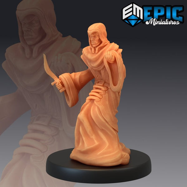 Yellow Cultist Dagger 3D-printed model