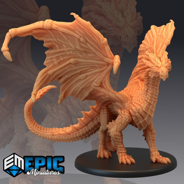Yellow Dragon 3D-printed model