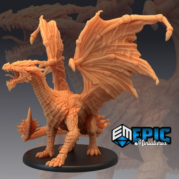 Yellow Dragon 3D-printed model