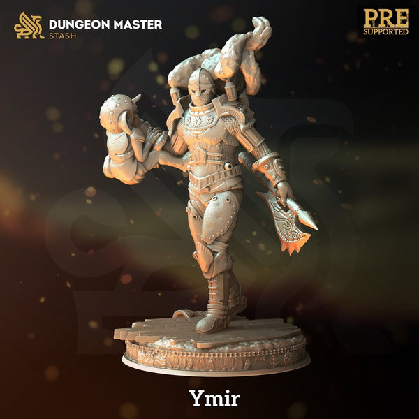 Ymir 3D-printed model