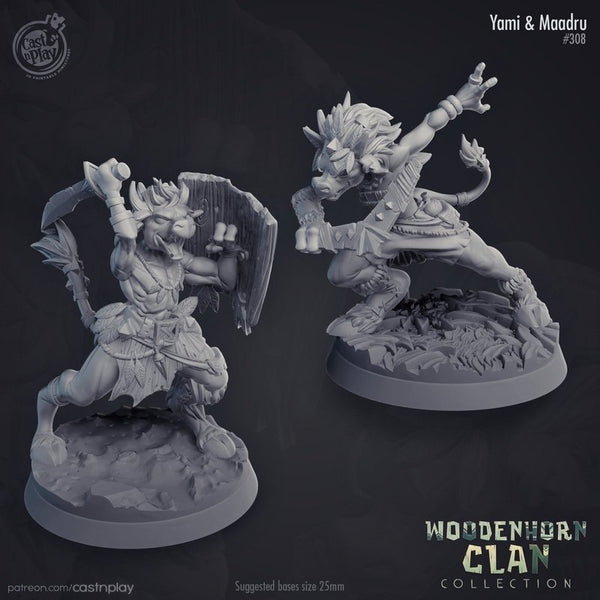 Young Minotaurs 3D-printed model