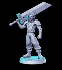 Zack 3D-printed model
