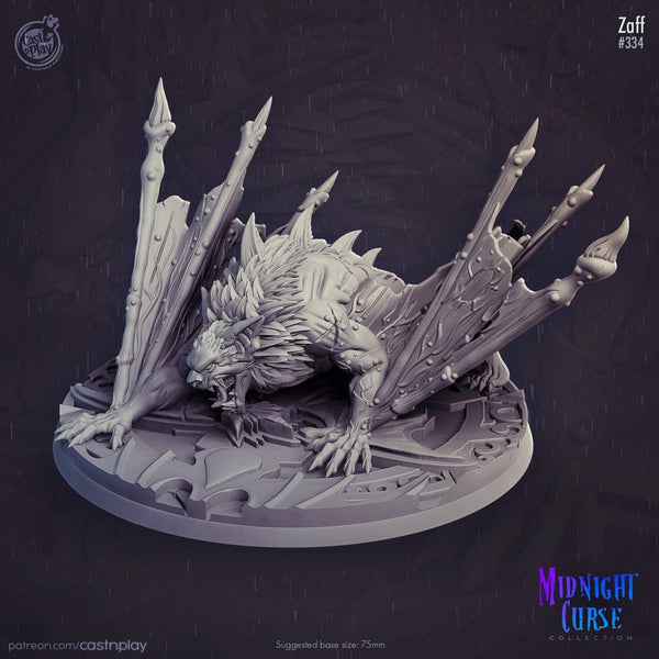 Zaff 3D-printed model