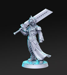 Zed Flare 3D-printed model