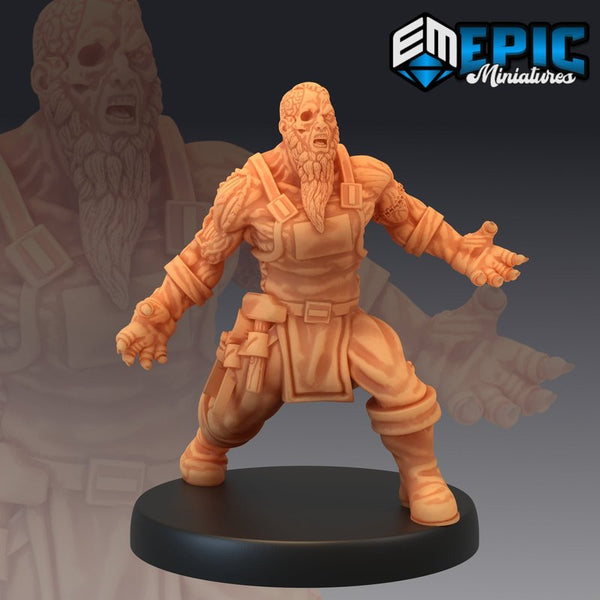 Zombie 3D-printed model