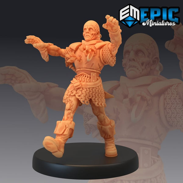 Zombie 3D-printed model