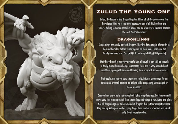 Zulud The Young One 3D-printed model
