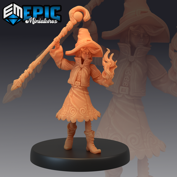 Witch Apprentice 3D-printed model