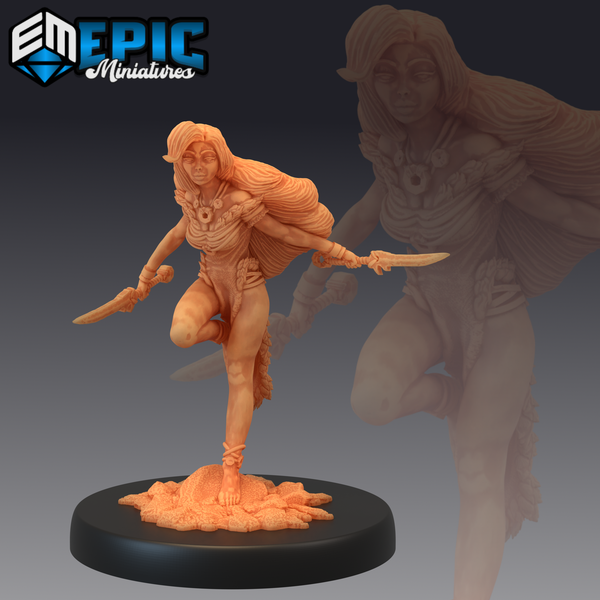 Wildling Princess 3D-printed model