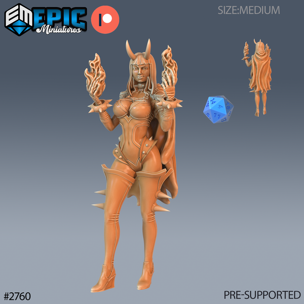 Wingless Lower Succubus 3D-printed model