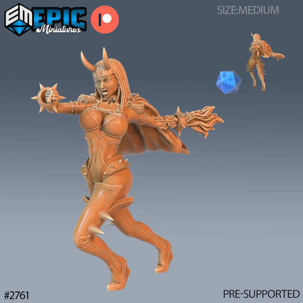 Wingless Lower Succubus 3D-printed model