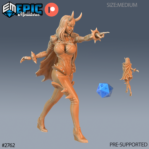 Wingless Lower Succubus 3D-printed model