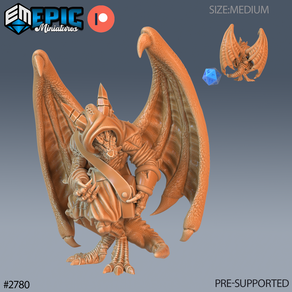 Winged Kobold Tribe 3D-printed model