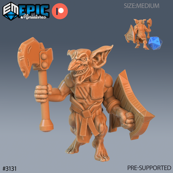Wicked Goblin Tribe 3D-printed model