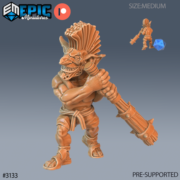 Wicked Goblin Tribe 3D-printed model