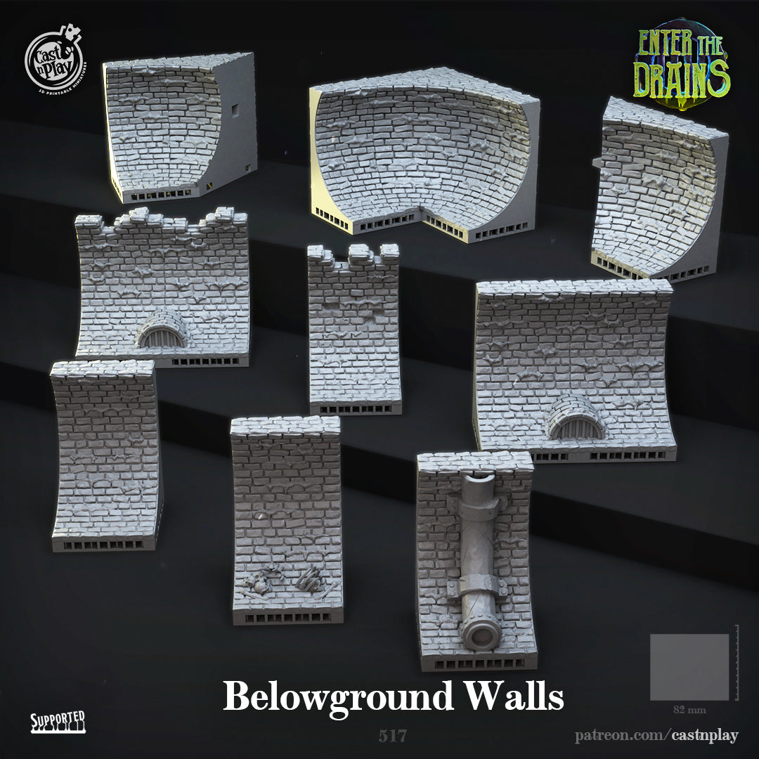 Below Ground Walls