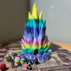 Crystal Dice Tower