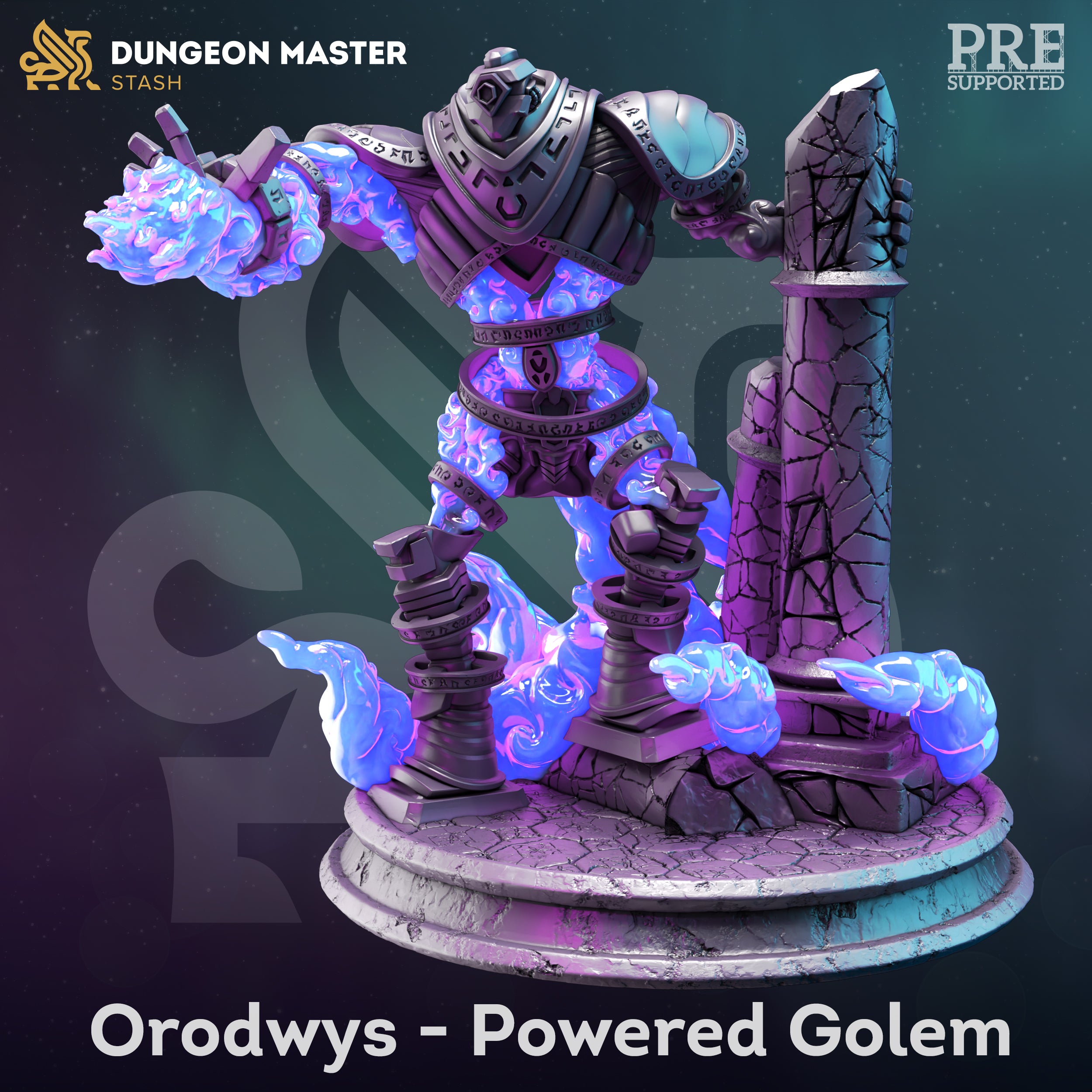 Orodwys The Powered Golem