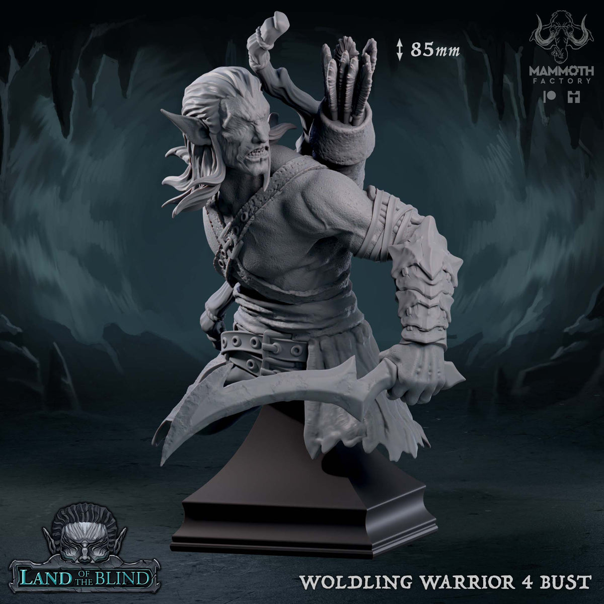 Wolding Warrior Bust