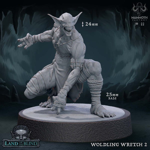 Wolding Wretch 3D-printed model