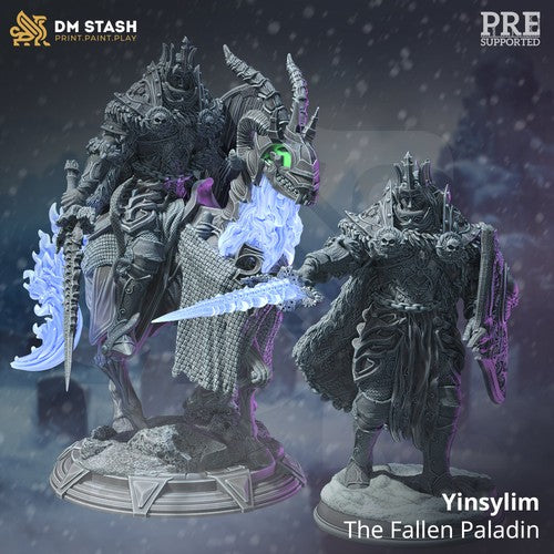 Yinsylim The Fallen Paladin 3D-printed model