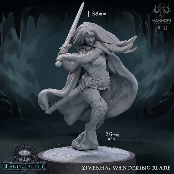 Yivekha, Wandering Blade 3D-printed model