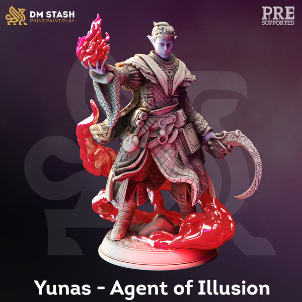 Yunas Agent Of Illusion 3D-printed model