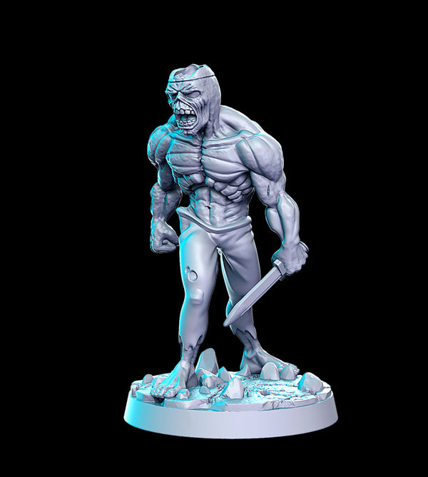 Zombie 3D-printed model