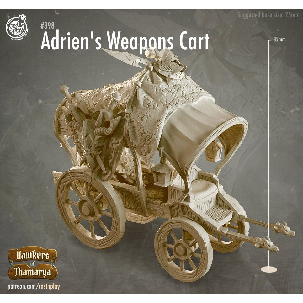 Adrian's Weapon Cart - The Printable Dragon