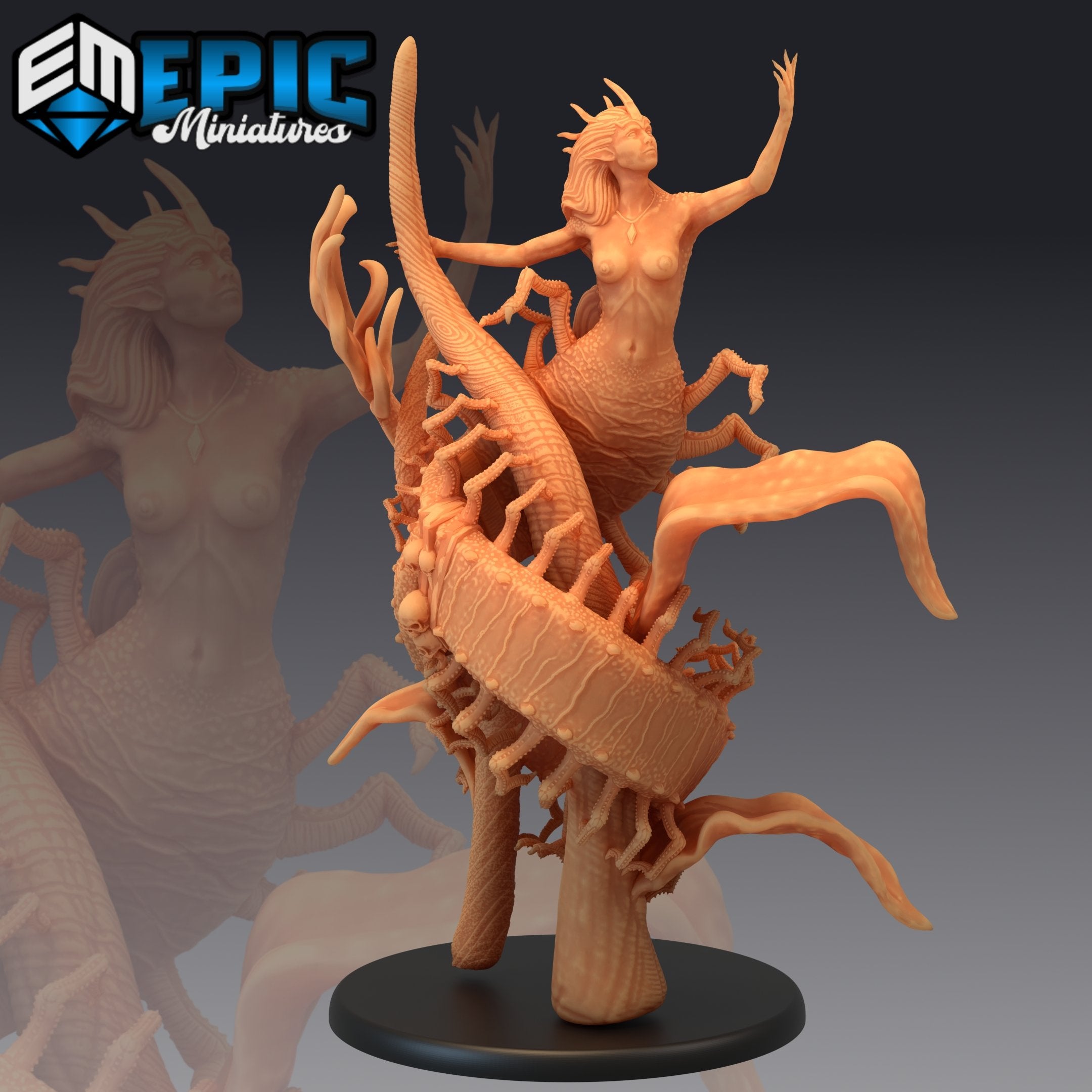 Centipede Mother - The Printable Dragon