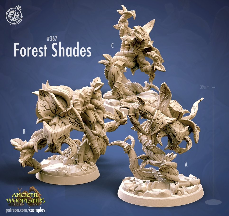 Forest Shades - The Printable Dragon