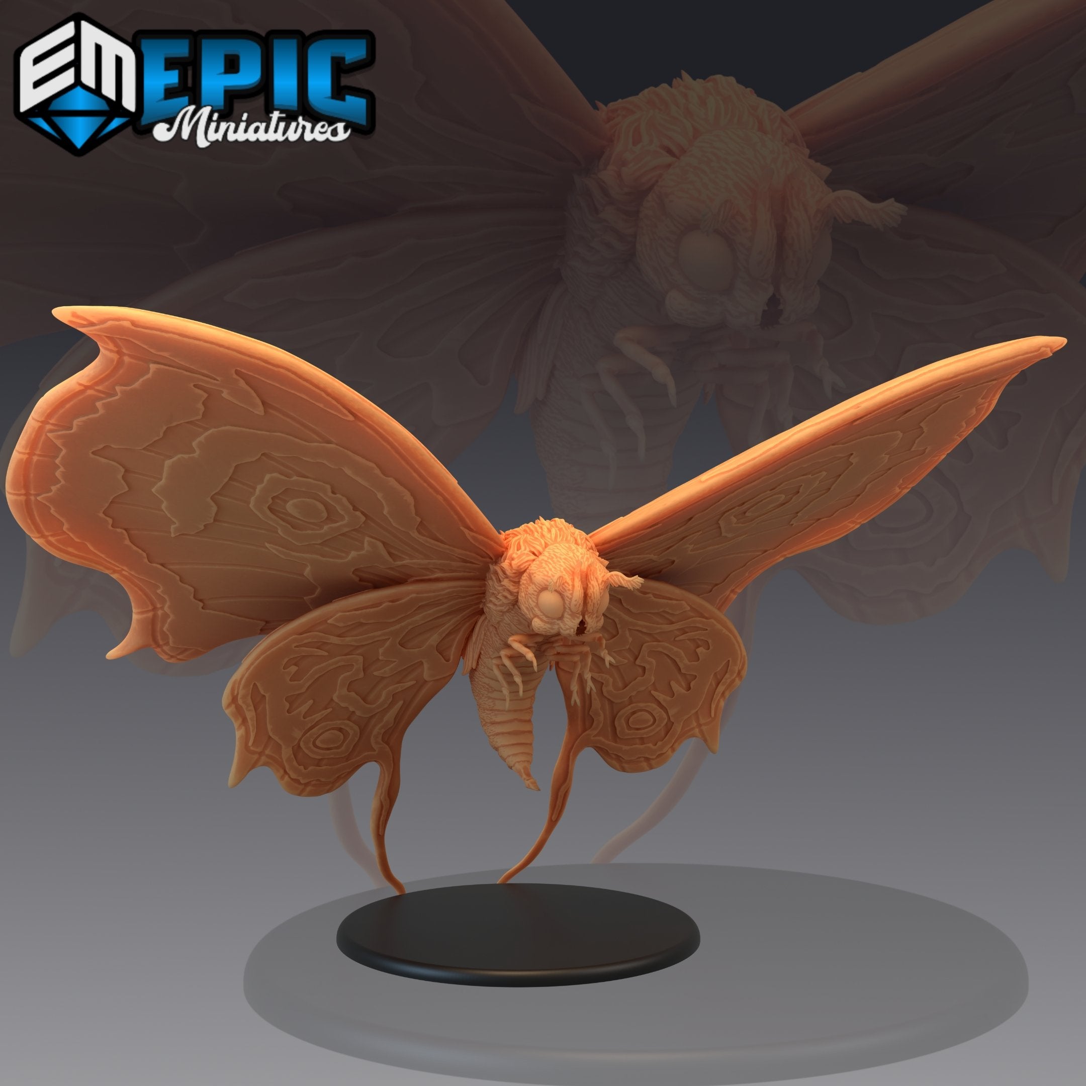 Giant Moth Titan - The Printable Dragon