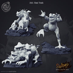 Giant Toads - The Printable Dragon