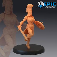 Gladiator Female - The Printable Dragon