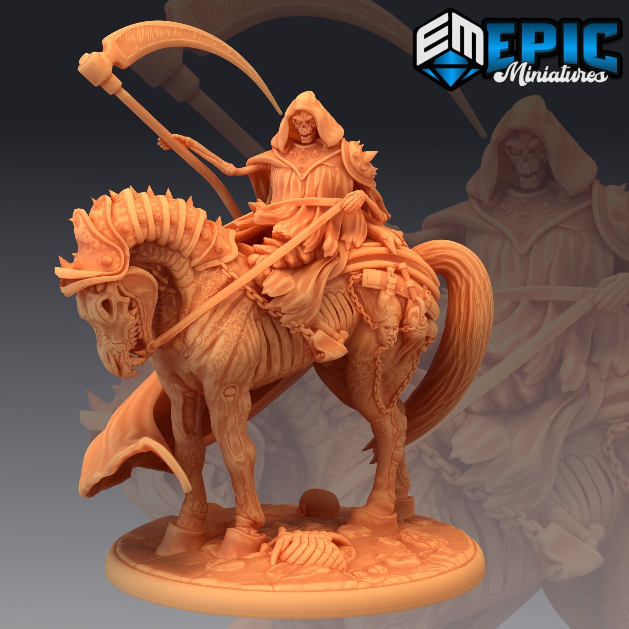 Horseman Of Death - The Printable Dragon